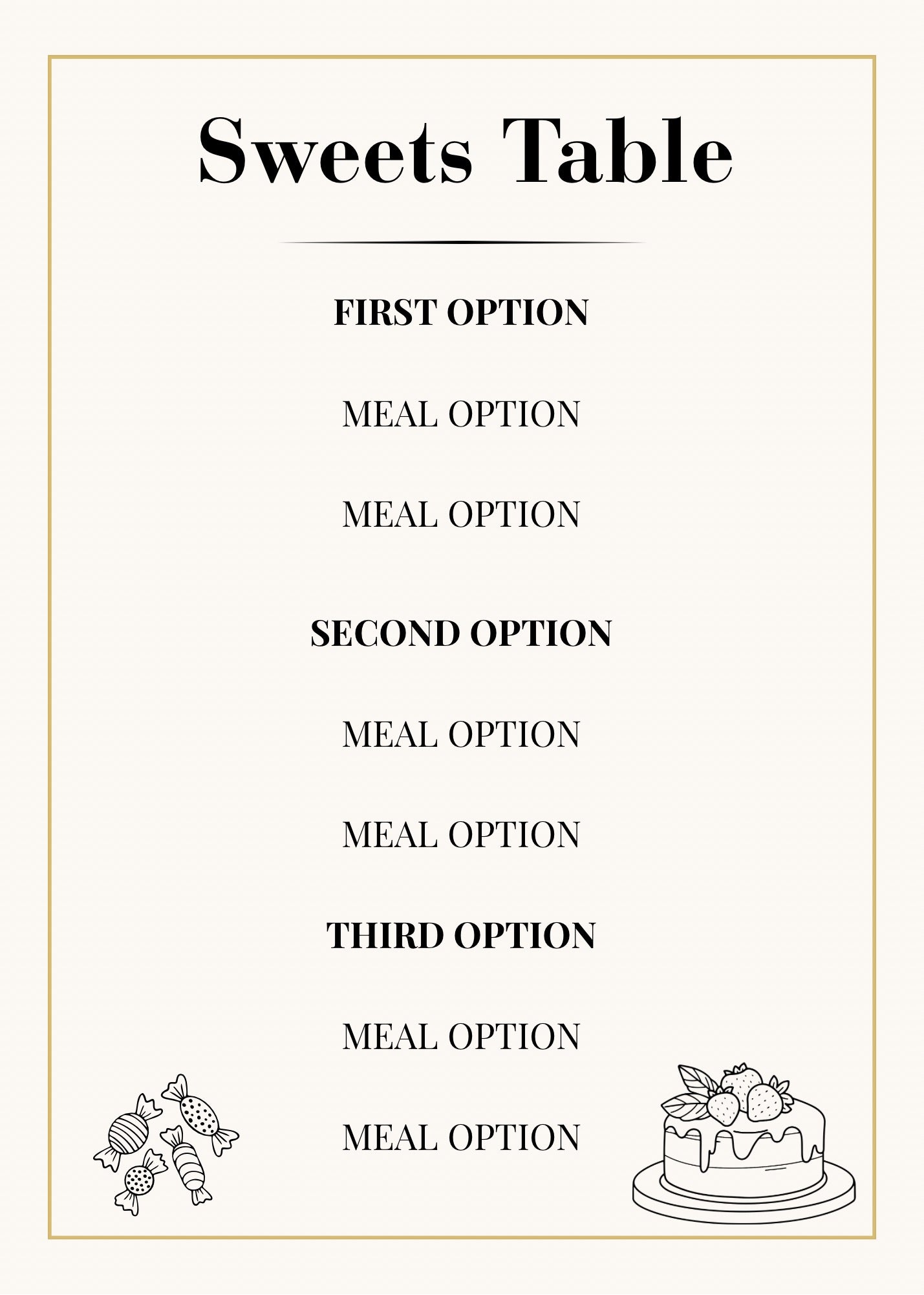 Modern Black Tie Wedding Template Collection